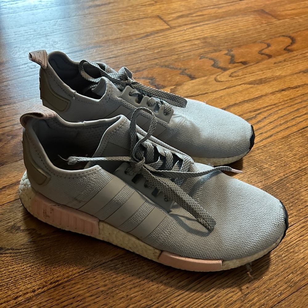 Adidas NMD gray and pink